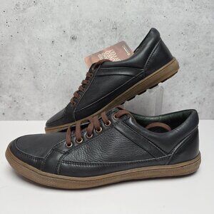 Anatomic & Co Serra Chumbo Floater Leather Shoes Mens Size 42 Dark Gray